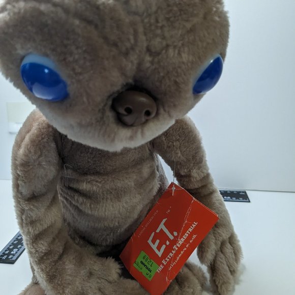 ET Stuffed Toy Doll Official 1988 Movie Licensed - Picture 7 of 12